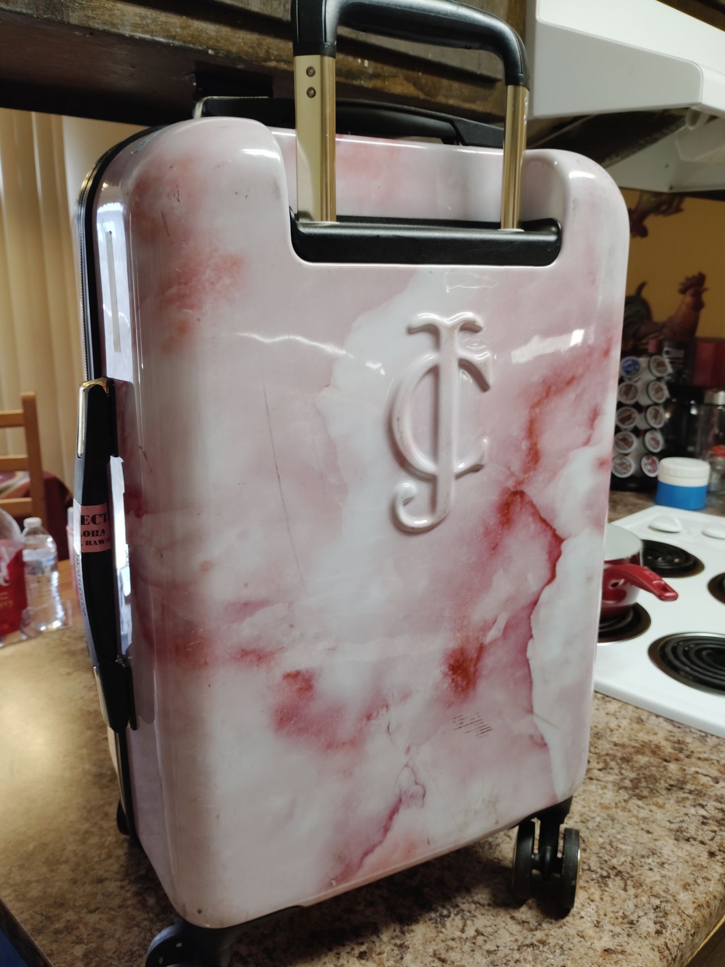 Hardcase Suitcases Juicy Couture Marble Suitcase