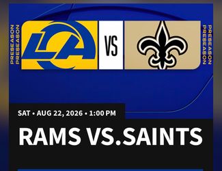 LA Rams vs Saints