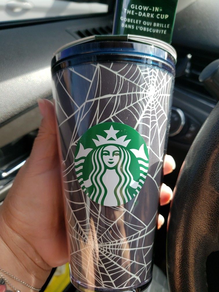 Glow In The Dark Spider Web Halloween Starbucks Tumbler for Sale in Tustin,  CA - OfferUp