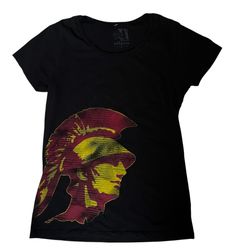 USC Trojans Women’s Black Shirt, Size Large