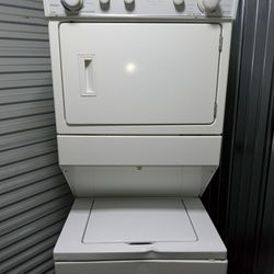 Stacked Washer and Dryer 