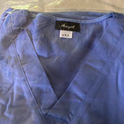 Angel Uniforms & Scrubs Size 5X For $18.00 Blue Color 