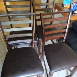 Ladder Back Stool Set of 4
