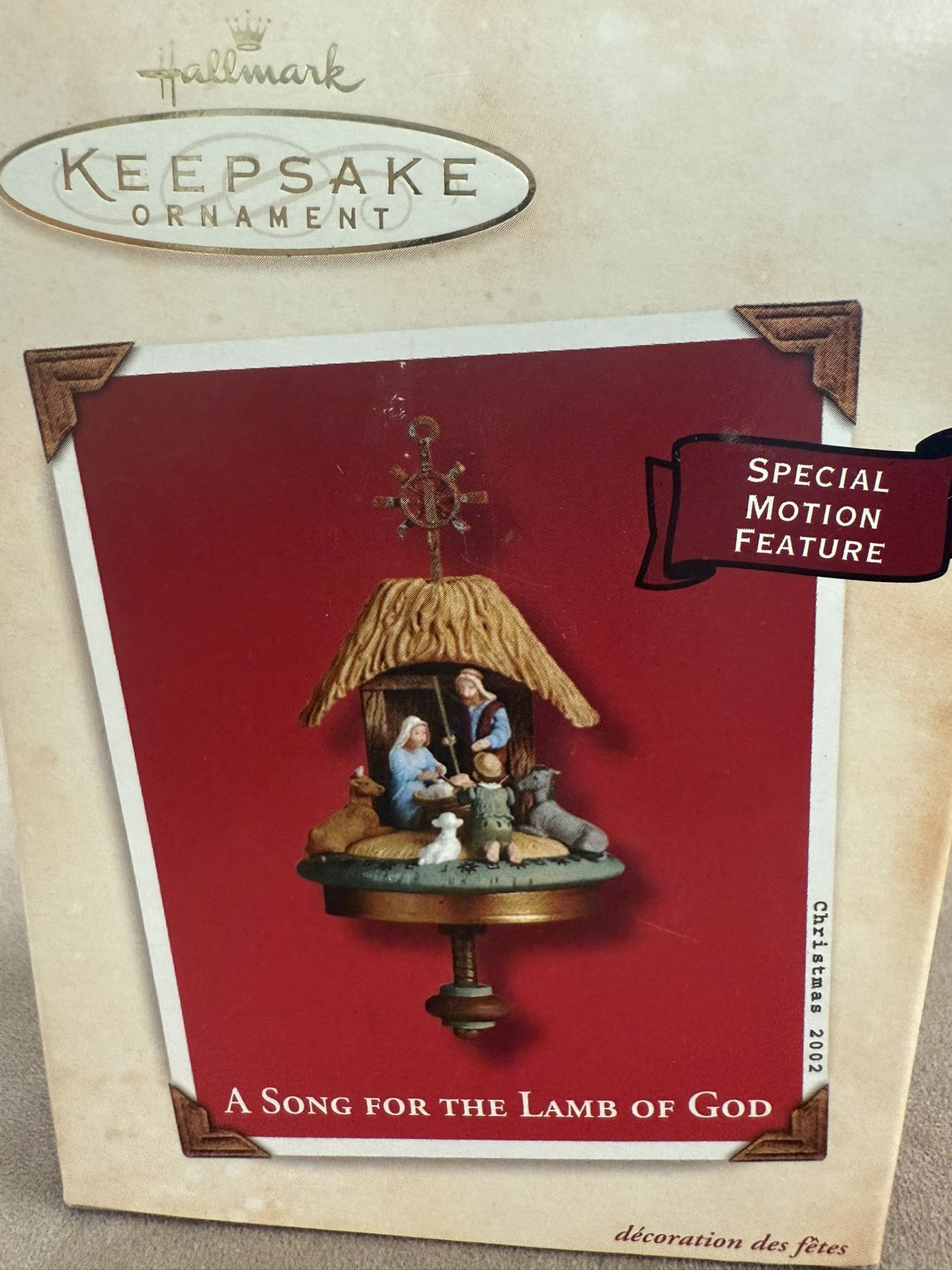 Hallmark Keepsake Ornament A Song For The Lamb Of God
