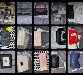 Designer Purses 100% Authentic NEW With Tags & Dust Bags