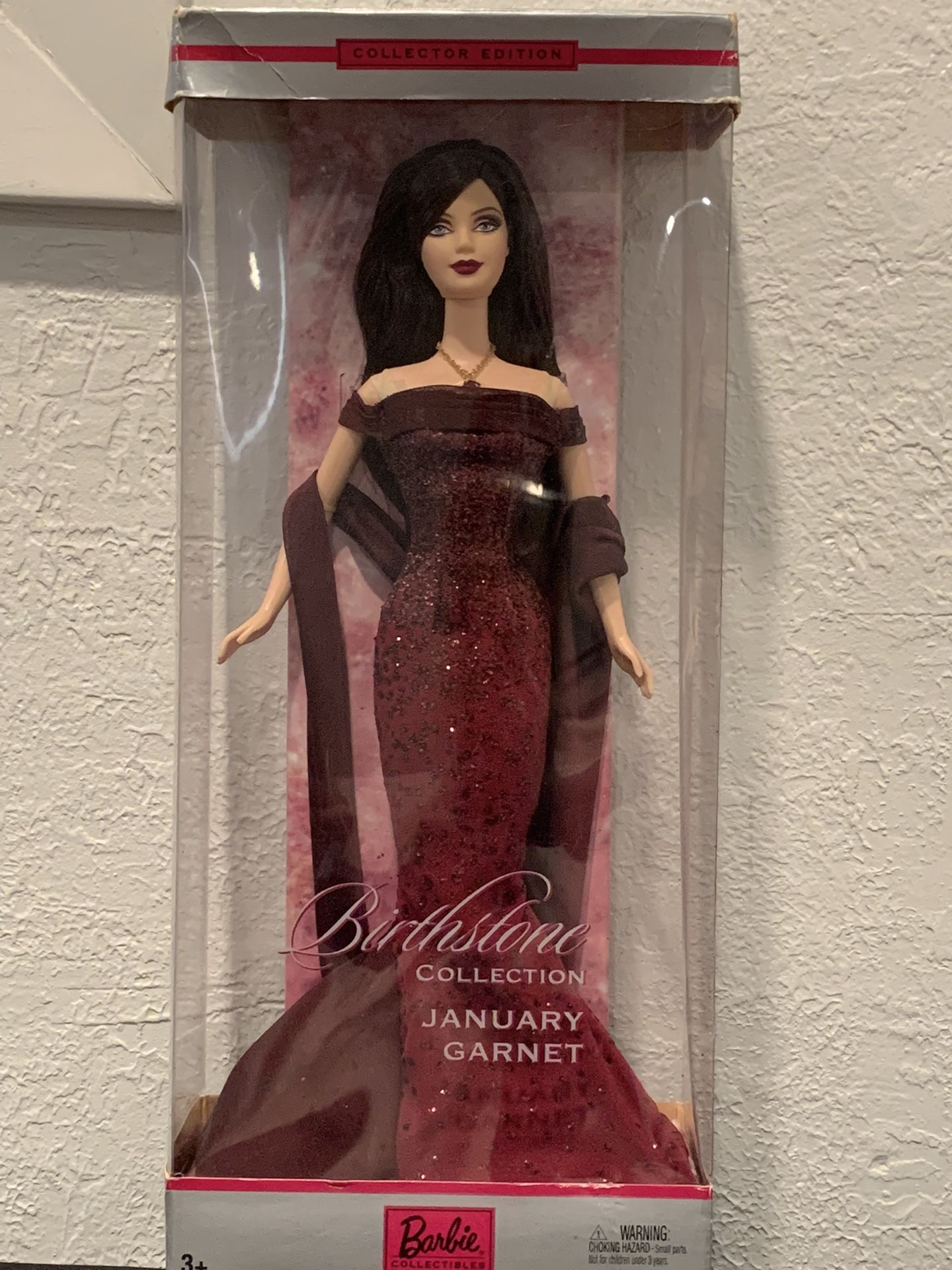 Birthstone January Garnet Barbie Doll