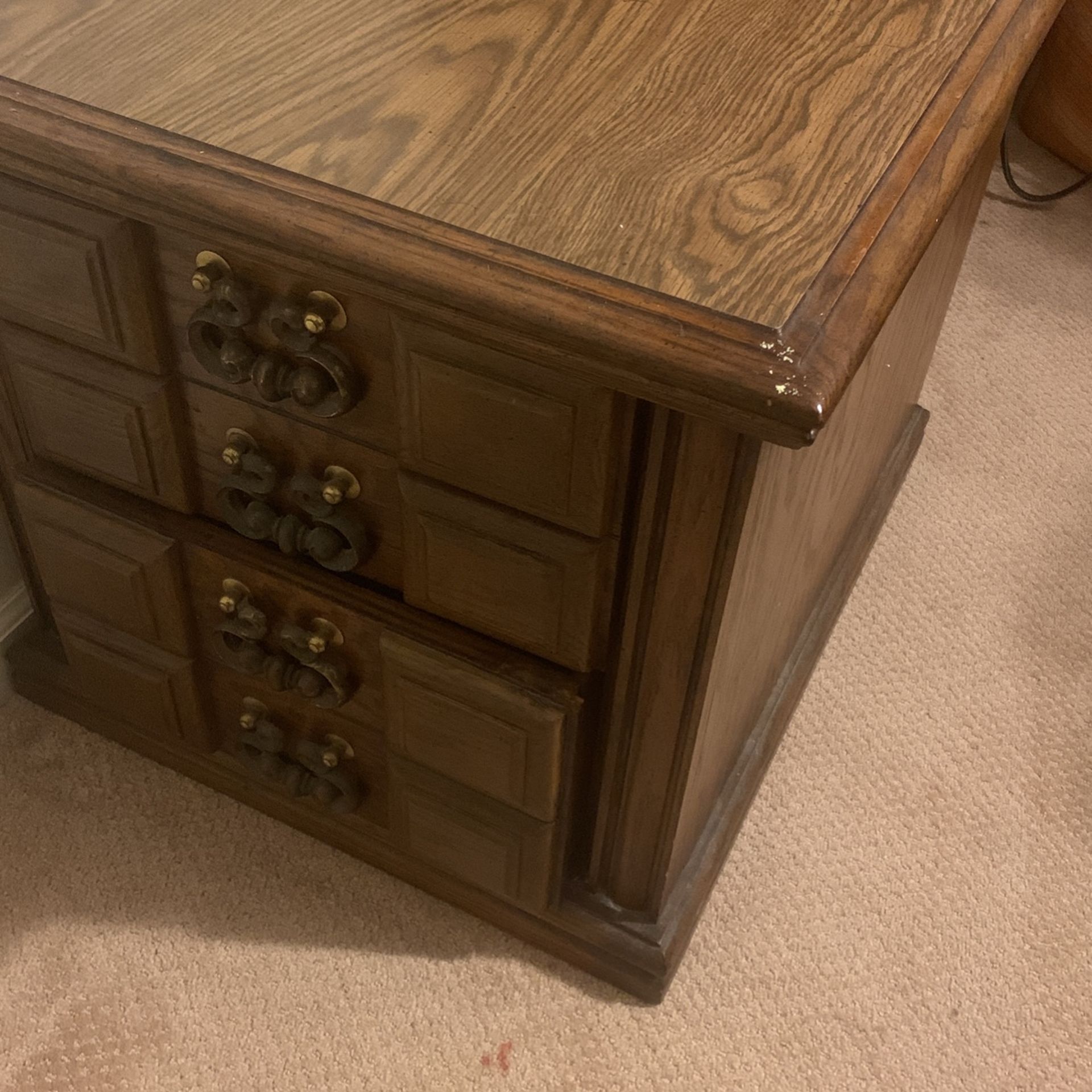 Vintage End Tables (2x)-set