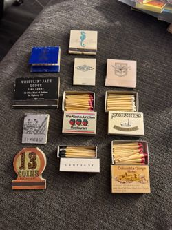Matchbooks.