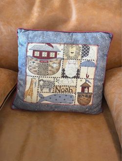 Noah's Ark Decorative Throw Pillow