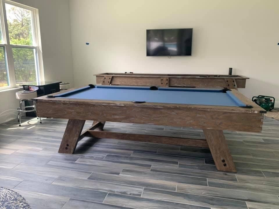 Rustic Pool Table