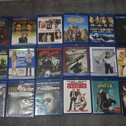 Blue-rays. Movies. Series.