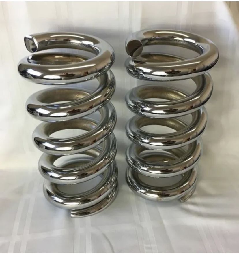 3.75 Chrome Full Stack Lowrider Impala Caprice G Body Cadillac Coil Springs