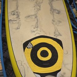 New 6'6" Quad Triple X "Stinger" Surfboard & Bag