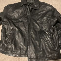 Excelled Boeing Leather Jacket Mens