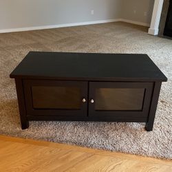 Sturdy Wood TV Stand