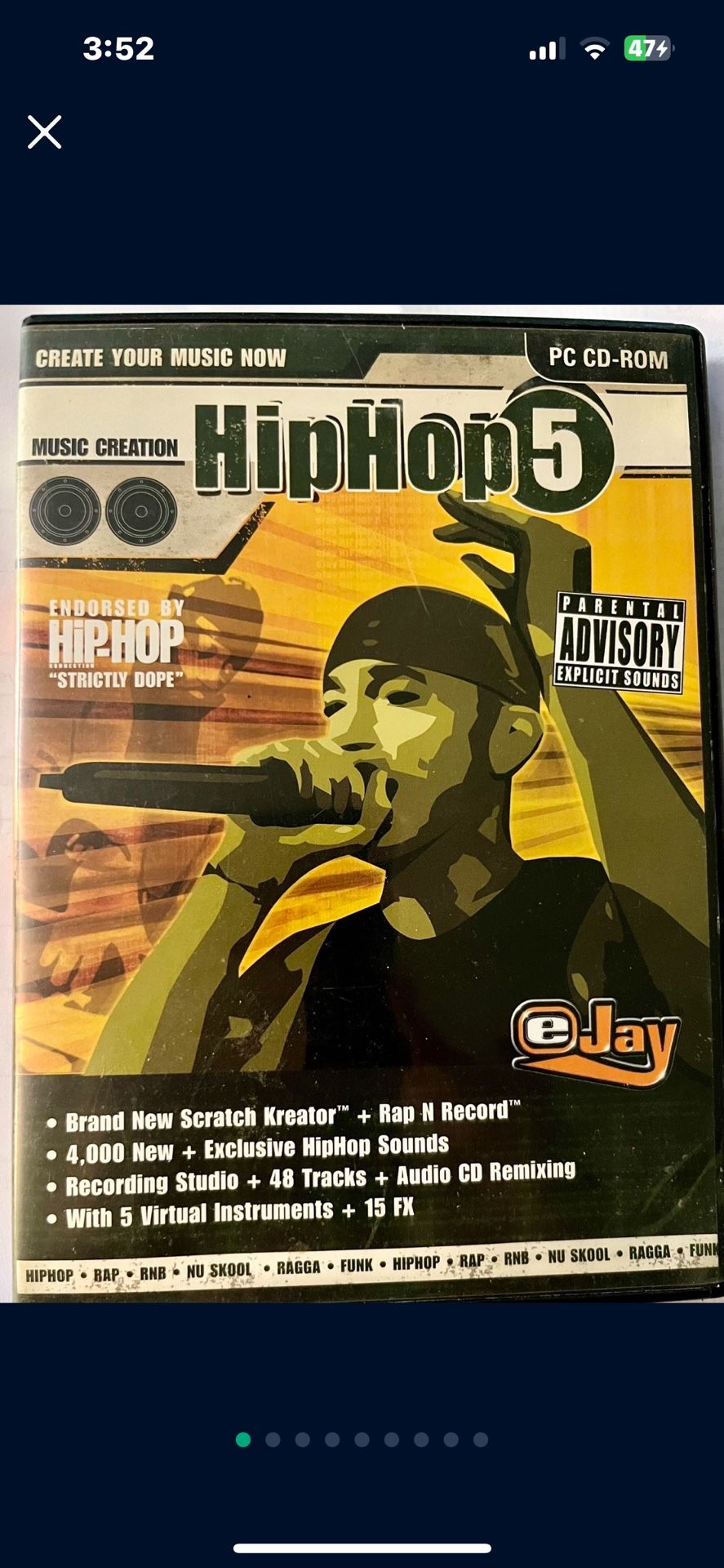 Rare Hip Hop Ejay Studio Making Software