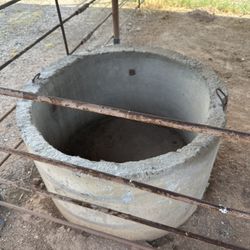 Cement Horse Feeders