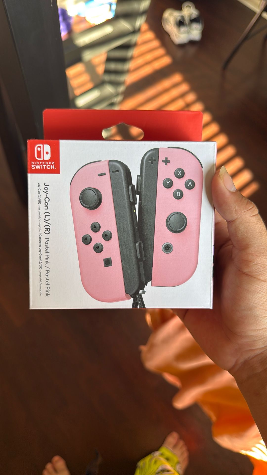 Nintendo Switch Joy Cons (Pastel Pink)