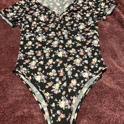 Floral Print Bodysuit 