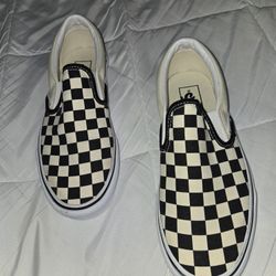 Vans Checkered Pattern Shoes