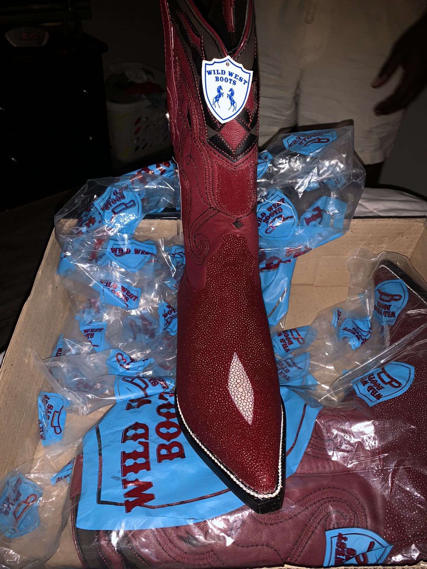 REAL Stingray Boots For Men