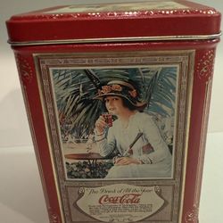 Vintage - Collectible Coca-Cola Tin 1993 “enjoy the thirst” 