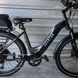 Aventon Level  Electric Throttle Pedal Assist Commuter Road E Bike Ebike