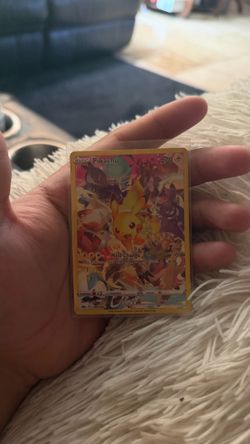 Pikachu card