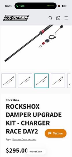 ROCKSHOX DAMPER UPGRADE KIT - CHARGER RACE DAY2