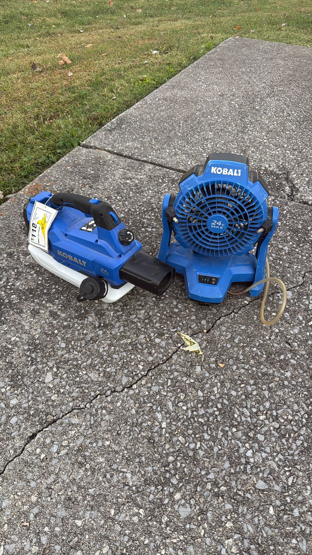 Kobalt Fogger And Fan 