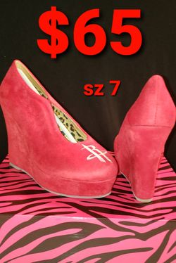Houston Rockets wedges sz 7 - $65