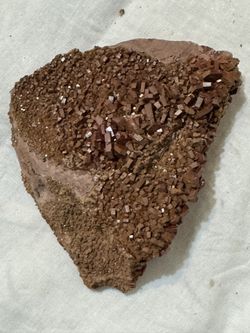 Large Vanadinite Specimen / Natural Vanadinite Cluster Red Vanadinite Crystal