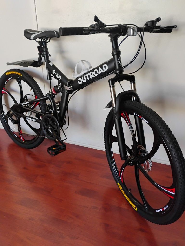 Bike New Folding Fits In The Trunk Of Your Car Price Is Firm It's A New Bike