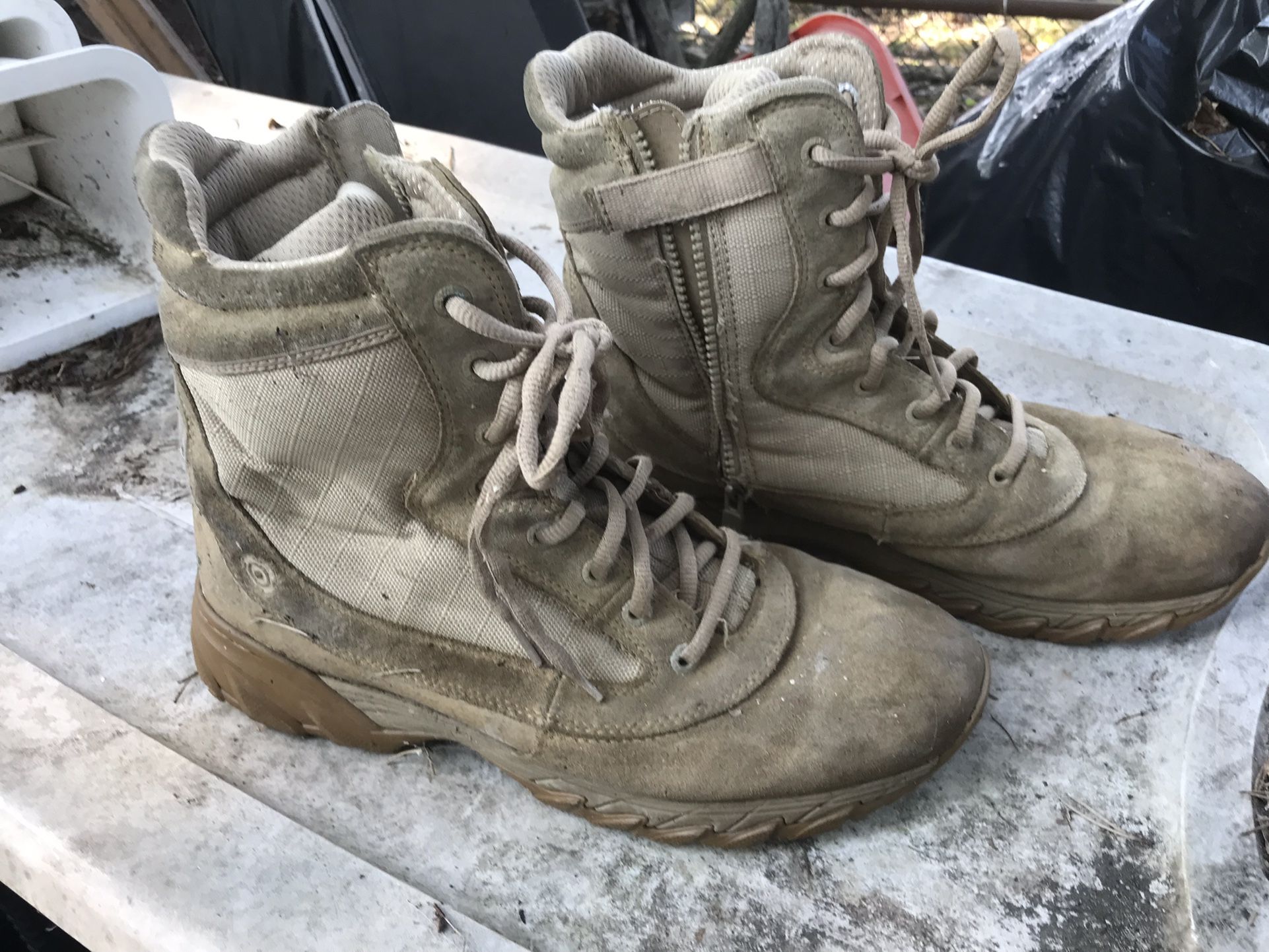 Nice Military Boots Size 11 Only $35