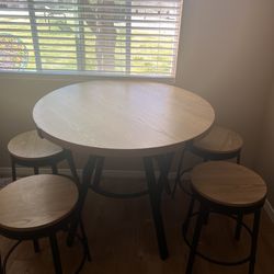 Round Table and Chairs
