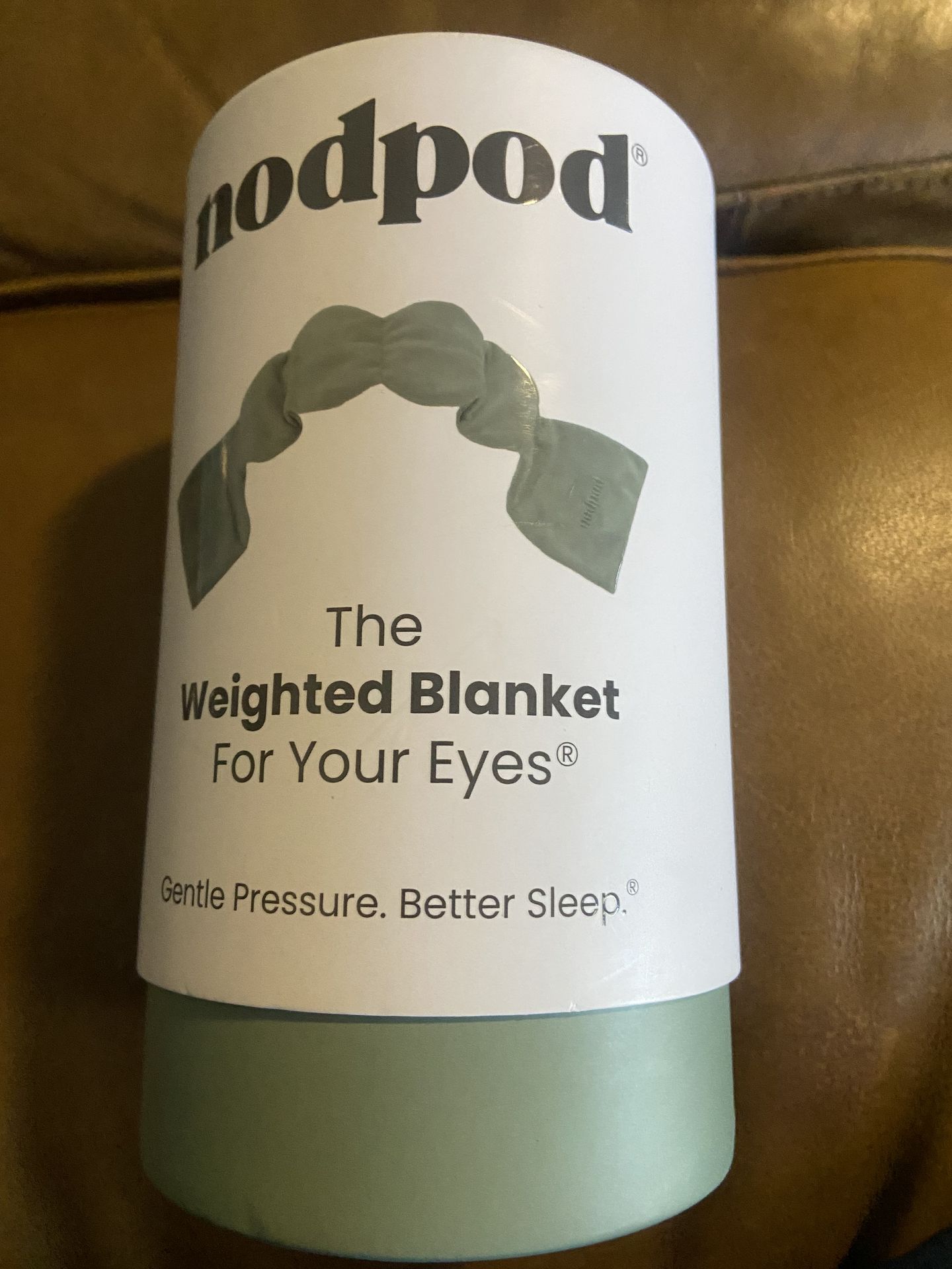 Nodpod the weighted blanket for your eyes