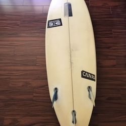 5’11 Surfboard With Fins 29 L Swallow。