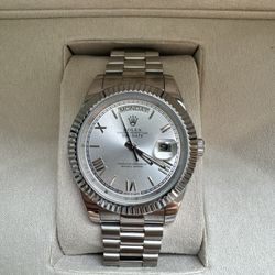 White Dial Presidential 