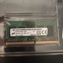 Micron 4GB DDR4 PC4-2666V Memory