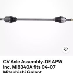 Mitsubishi Galant  fits 04-07 CV Axles 