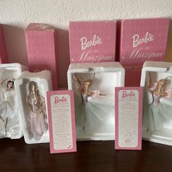 Barbie Ballerina Porcelain Ornaments