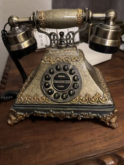Vintage Victorian Phone From The Late 20th Century