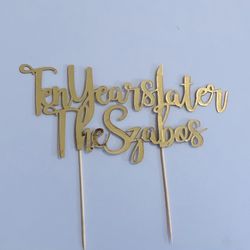 Custom Cake Topper Or Cupcake Toppers Available