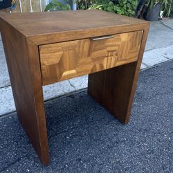 Side Table With a Drawer 