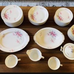 Vintage Fine Seyei China Porcelain Dinnerware Lot 72 Pieces