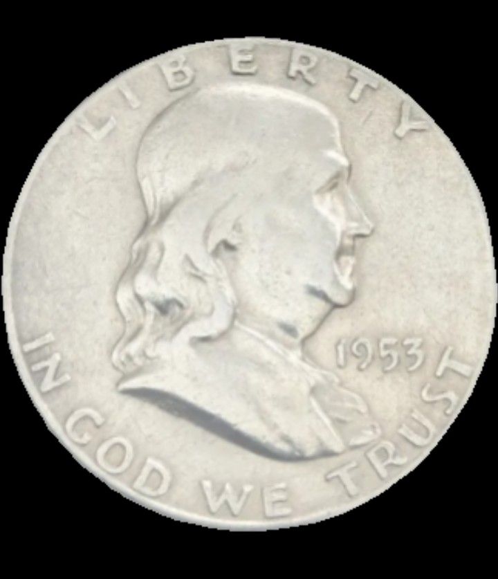 1953 D Franklin Half Dollar