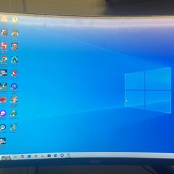 Gaming monitor 27inch curved 280hz