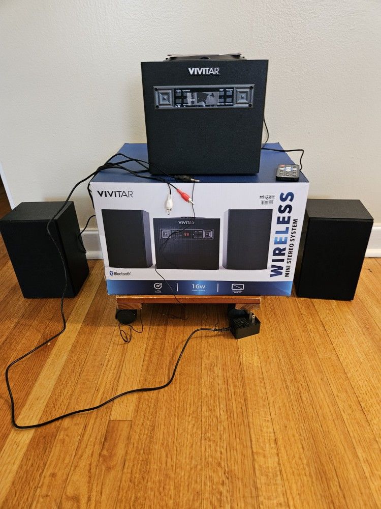 Mini Sound System With Remote