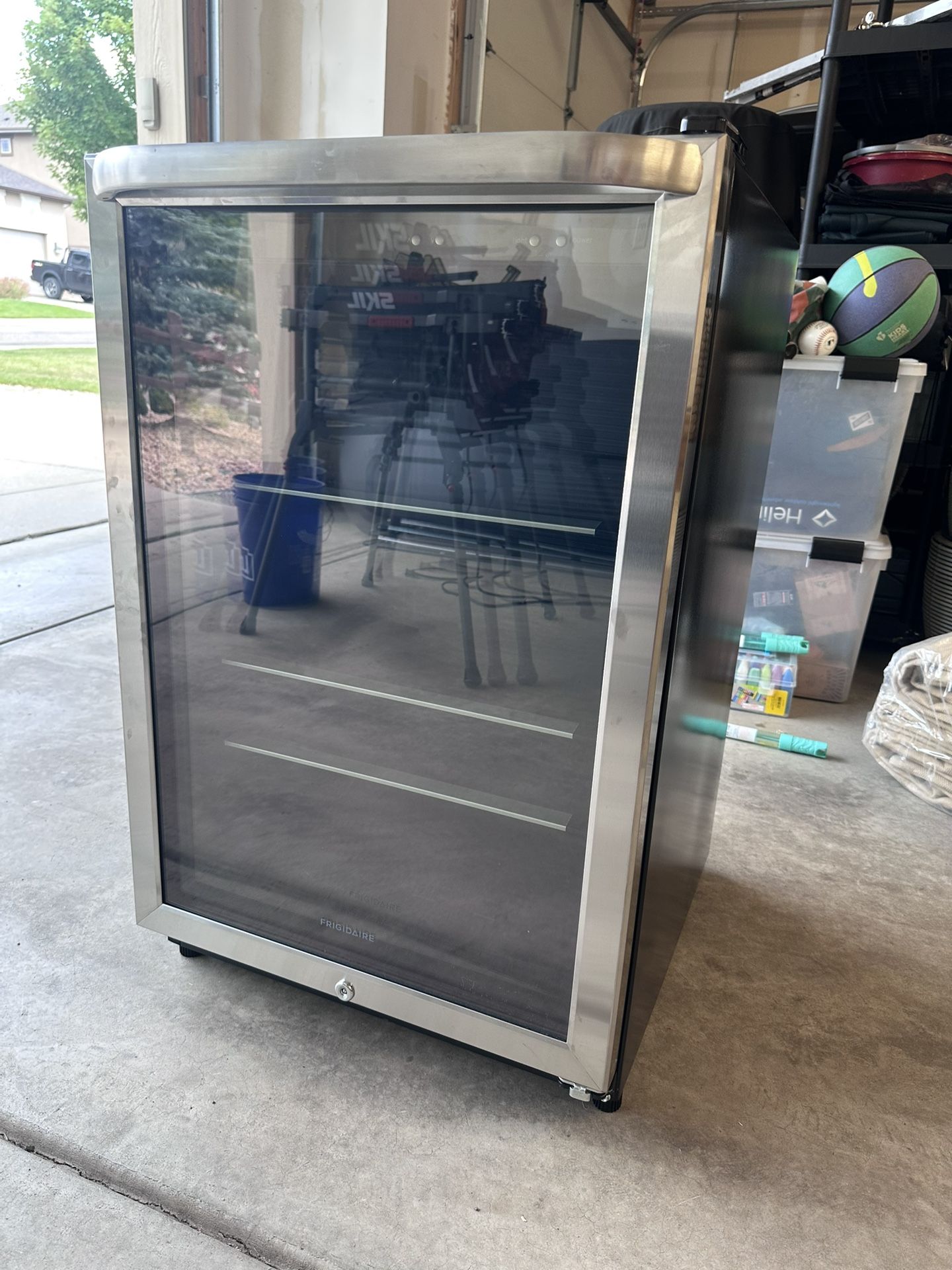 Frigidaire 4.6 Cu. Ft. Beverage Center in Stainless Frame -