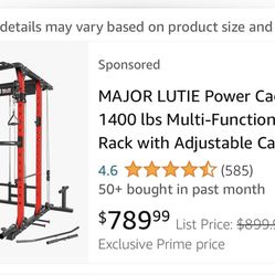 Power cage w/ Accessories 